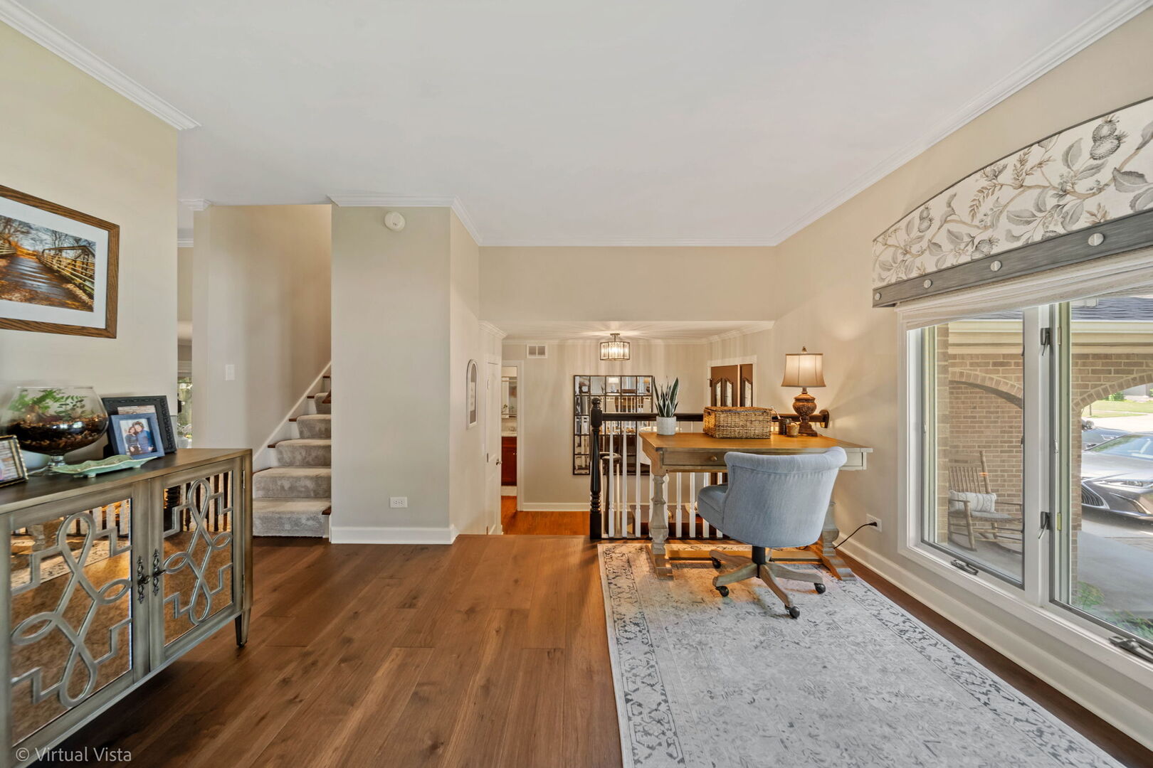 506 South Raven Road Shorewood, IL 60404 - Photo 10 of 37 a dining room with furniture and wooden floor