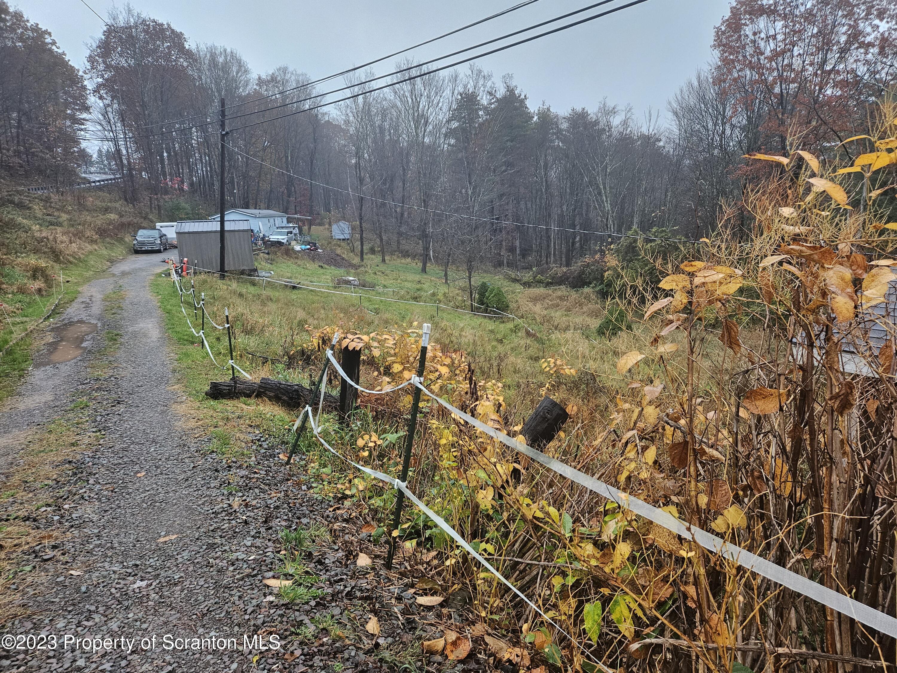 a view of a table and chairs in the backyard