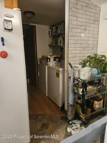 a view of a storage & utility room