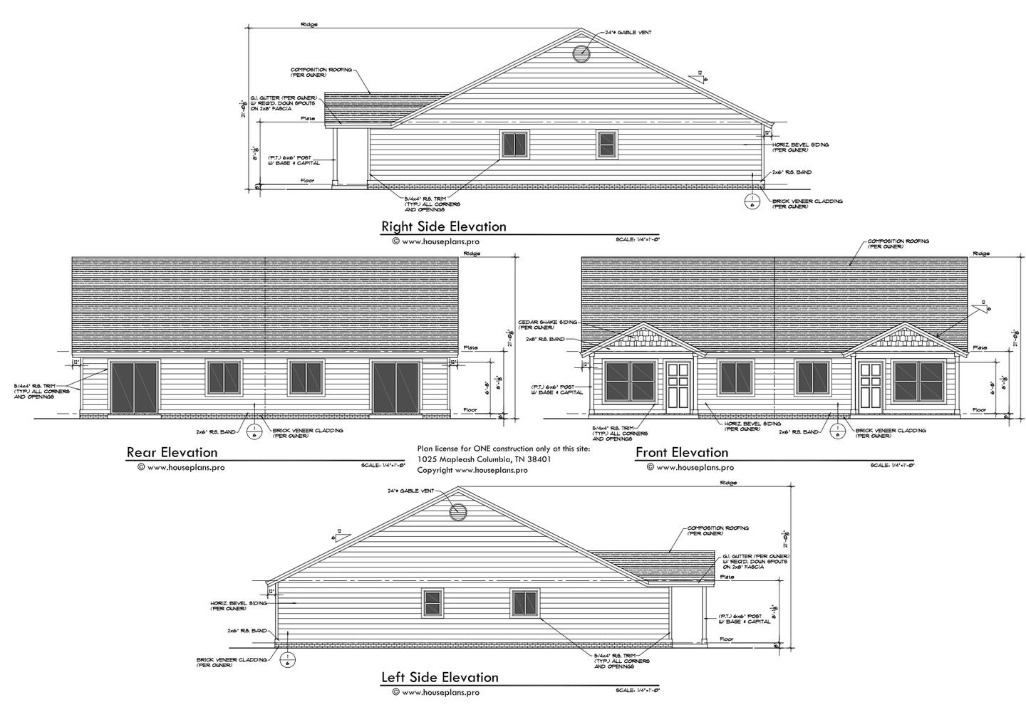 1025 Mapleash Avenue Columbia, TN 38401 - Photo 7 of 7 a black and white photo of a kitchen