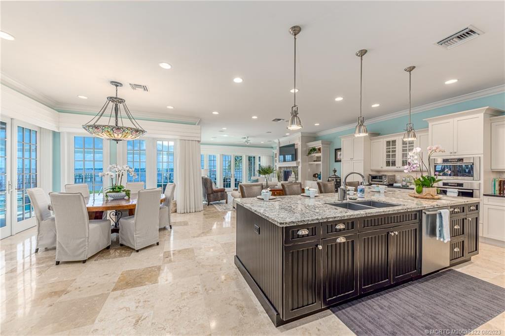 1455 Southeast Riverside Drive Stuart, FL 34996 - Photo 55 of 100 River view from Kitchen/Family Room combo