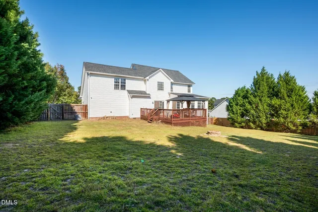 a house view with a outdoor space