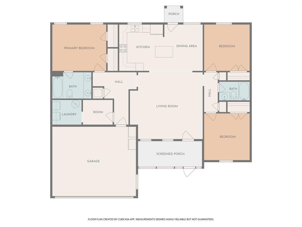 202 Spring Valley Queen City, TX 75572 - Photo 35 of 35 View of floor plan / room layout