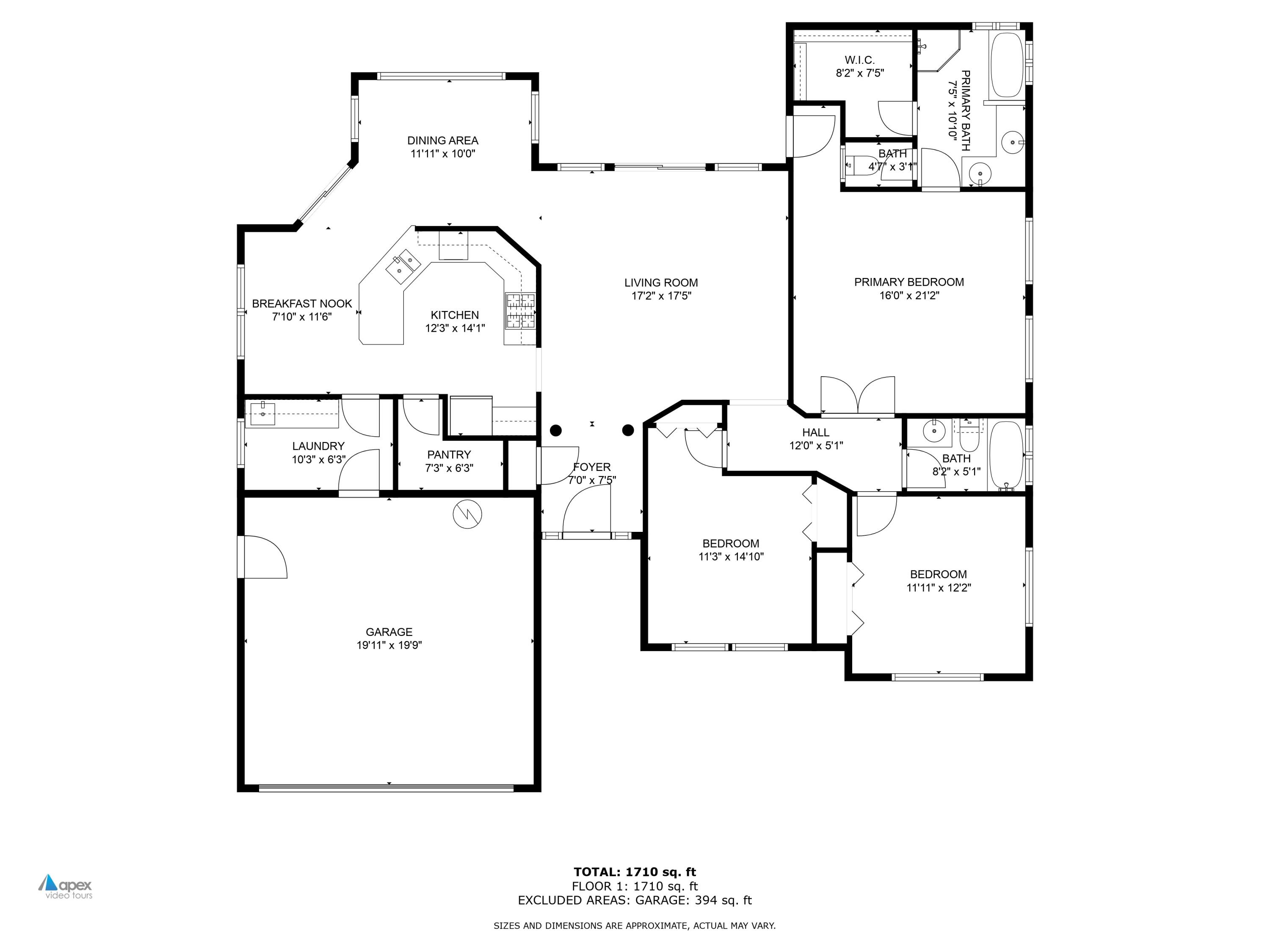 2435 Spring Street Medford, OR 97504 - Photo 49 of 49 Floor Plan