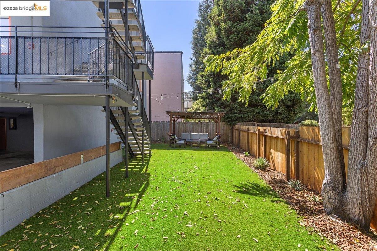 1610 Milvia Street Berkeley, CA 94709 - Photo 19 of 24 a view of balcony with yard