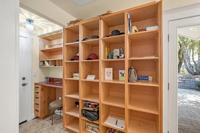 a view of room and window