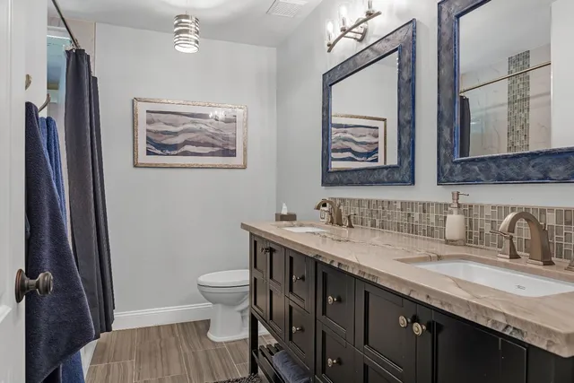 a view of parking area of the house