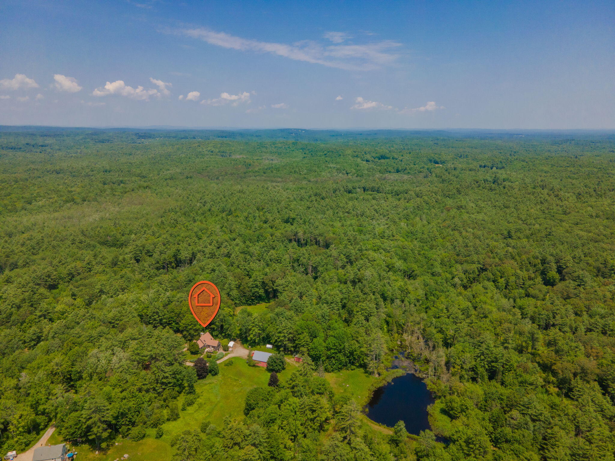 897 Lewis Hill Road Bowdoin, ME 04287 - Photo 67 of 79 Aerial