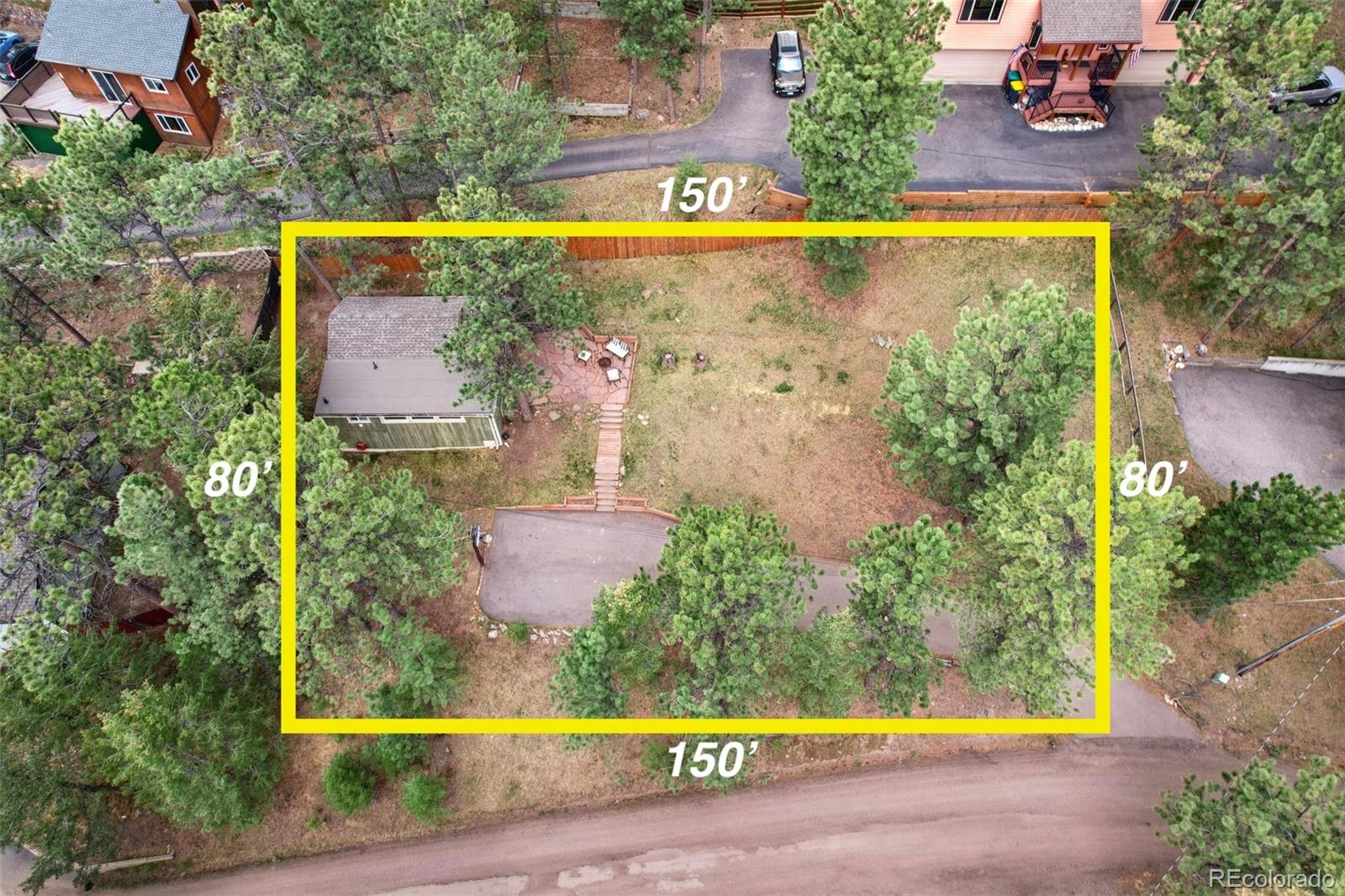 29772 Spruce Road Evergreen, CO 80439 - Photo 9 of 9 an aerial view of swimming pool