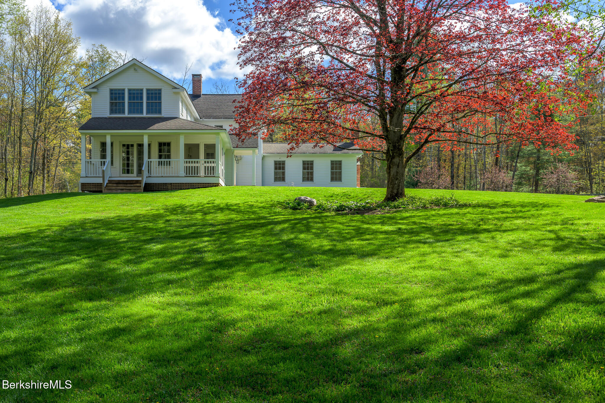 304 Hickey Hill Road Sheffield, MA 01257 - Photo 45 of 60 WEST ELEVATION