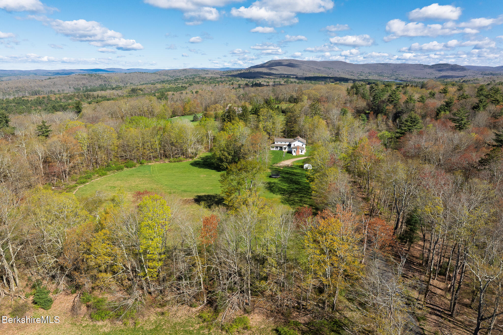 304 Hickey Hill Road Sheffield, MA 01257 - Photo 53 of 60 AERIAL VIEW