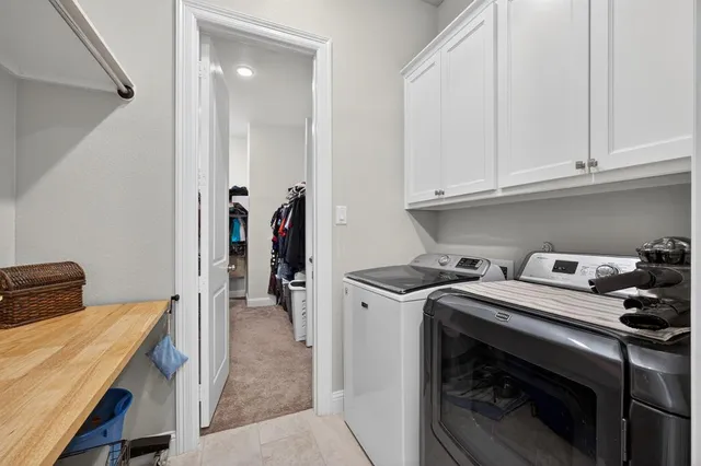 a room with storage and utility