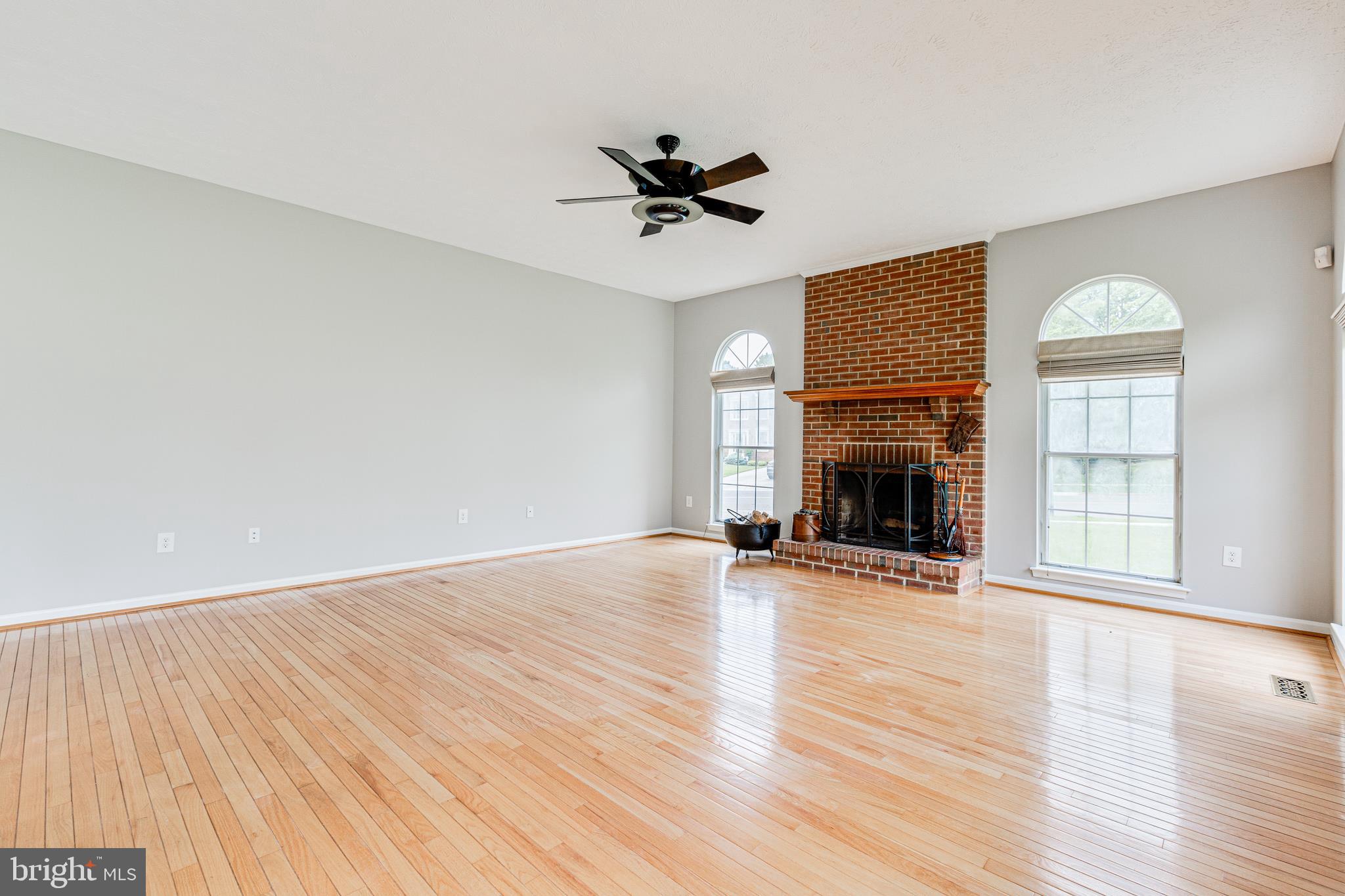 9601 Bald Hill Road Bowie, MD 20721 - Photo 19 of 51 Family Room with Wood Burning Fireplace