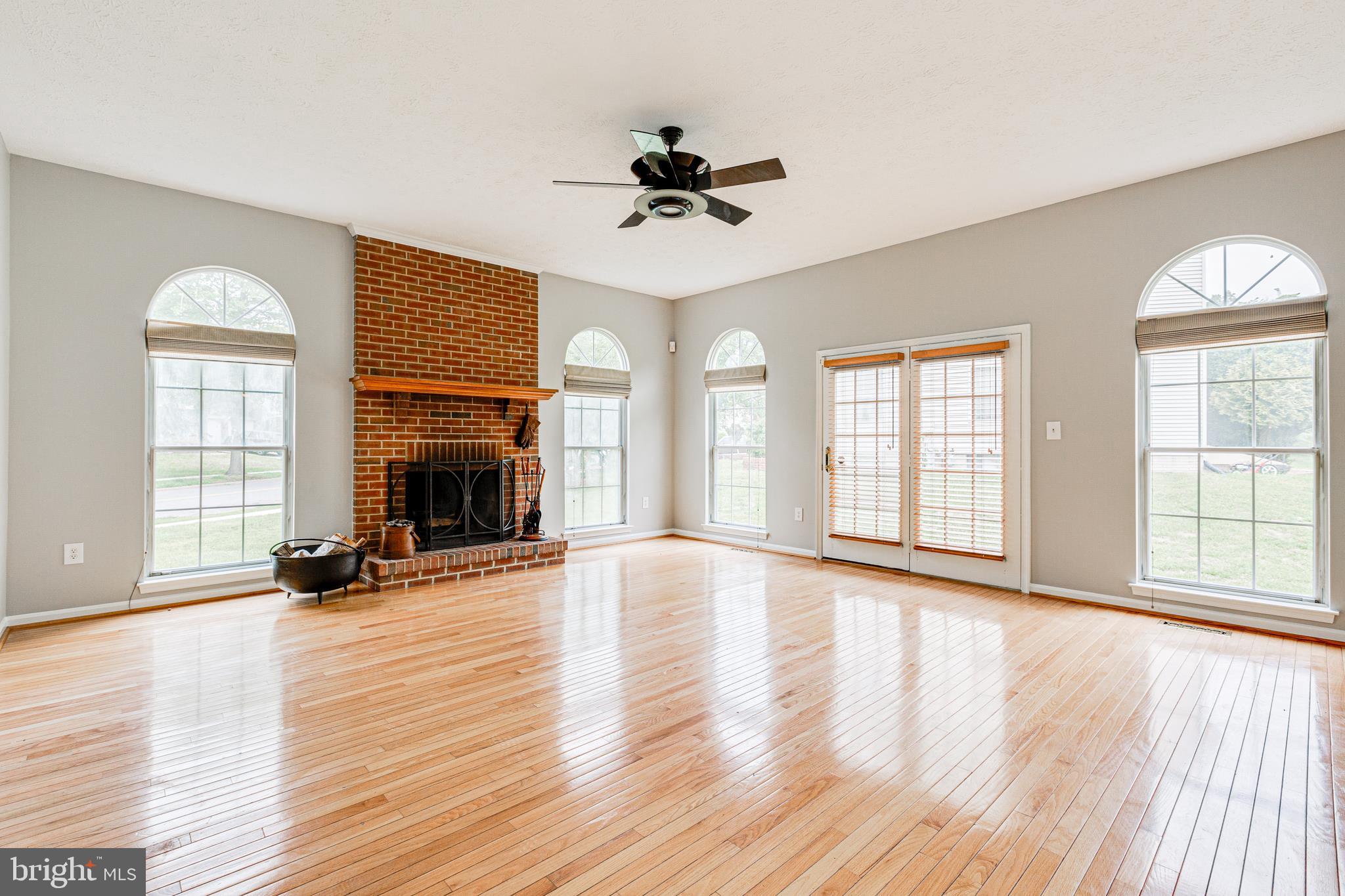 9601 Bald Hill Road Bowie, MD 20721 - Photo 21 of 51 Family Room with Wood Burning Fireplace