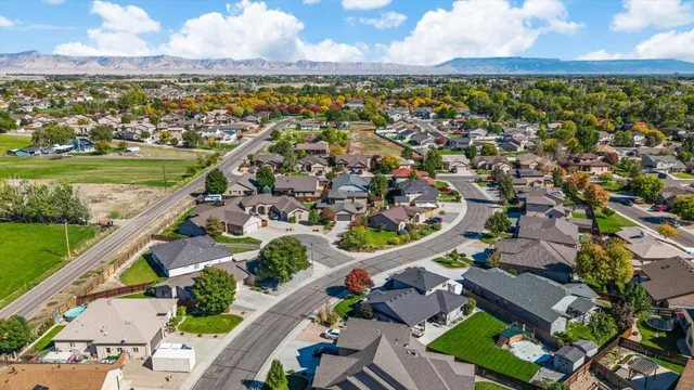 a view of a city with lake
