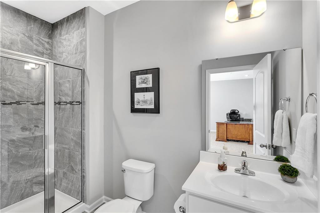 107 Affinity Drive Harmony, PA 16037 - Photo 39 of 49 a bathroom with a sink toilet and shower