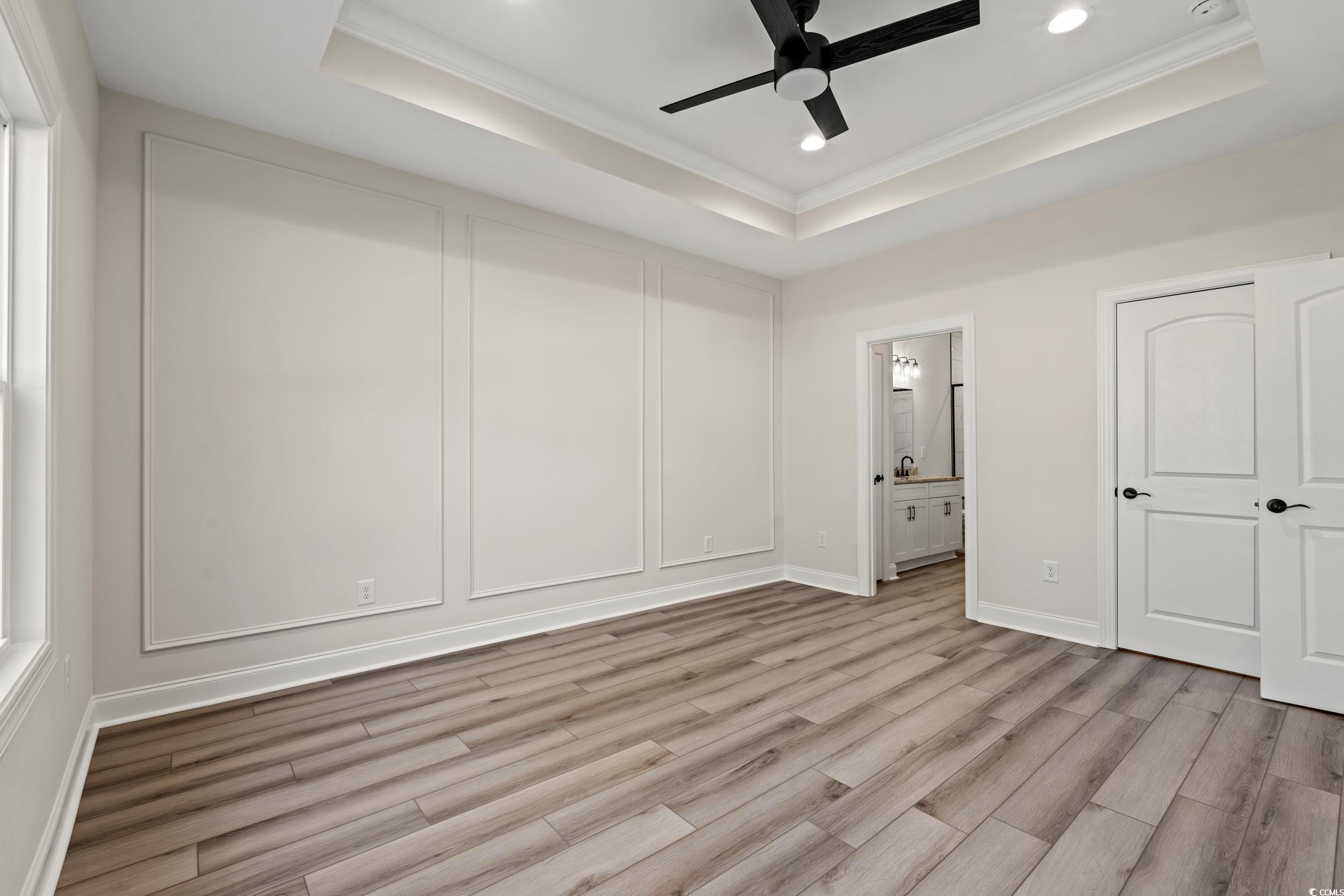 216 William Nobles Road Aynor, SC 29511 - Photo 8 of 37 Unfurnished bedroom with light wood-type flooring,