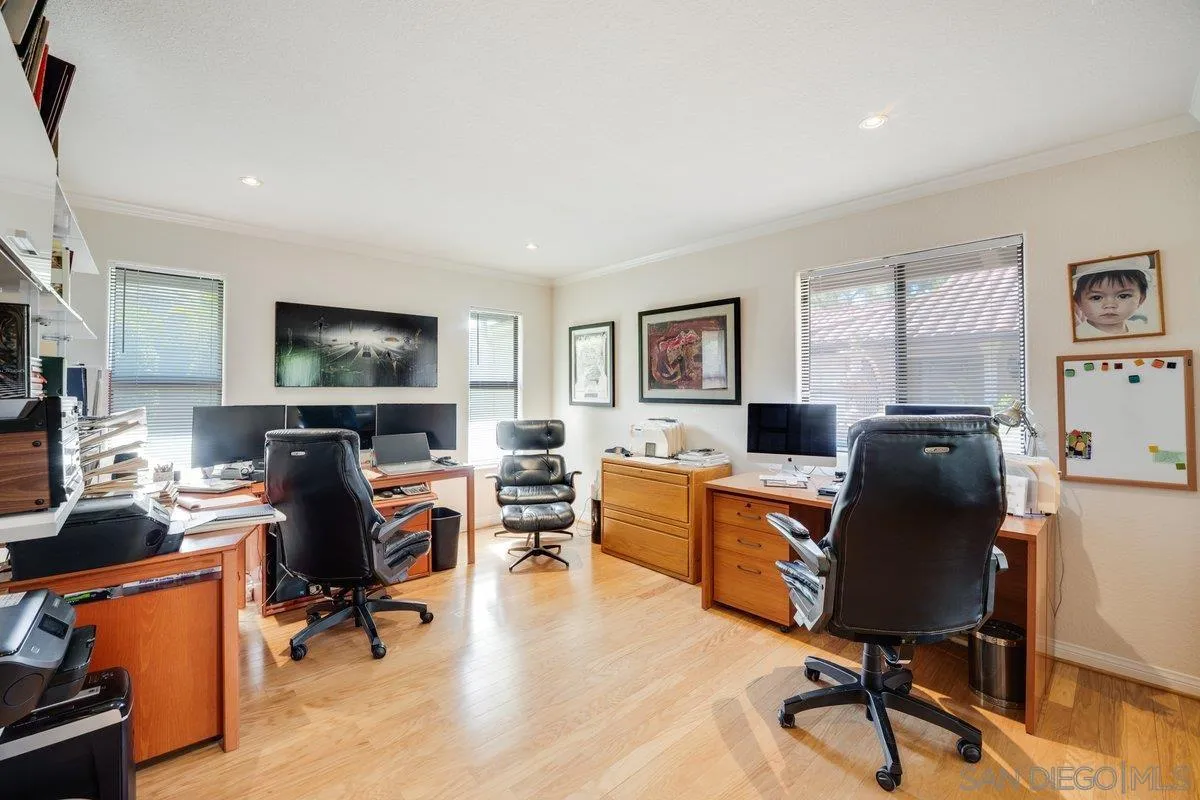 11 Country Glen Road Fallbrook, CA 92028 - Photo 29 of 75 a view of a workspace with furniture and a window