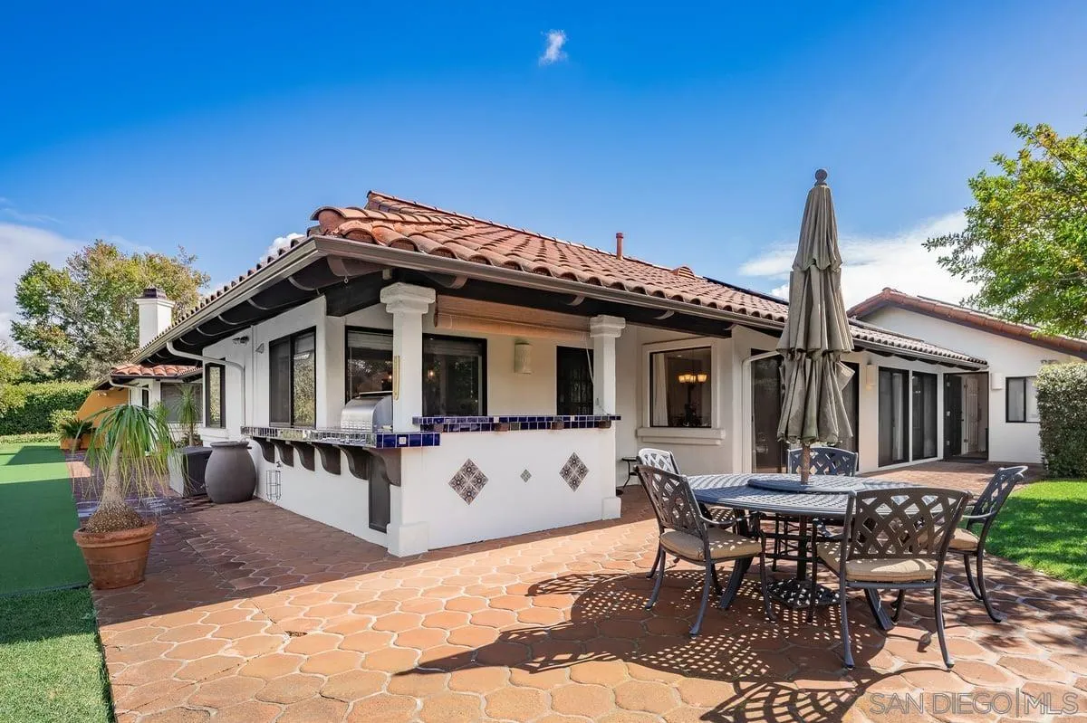 11 Country Glen Road Fallbrook, CA 92028 - Photo 31 of 75 a view of a house with backyard sitting area and furniture