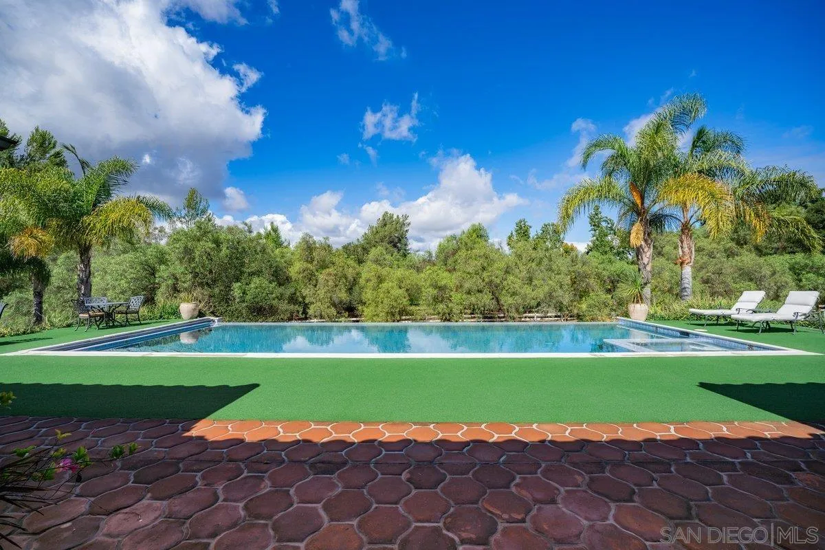 11 Country Glen Road Fallbrook, CA 92028 - Photo 39 of 75 a view of a lake with a big yard