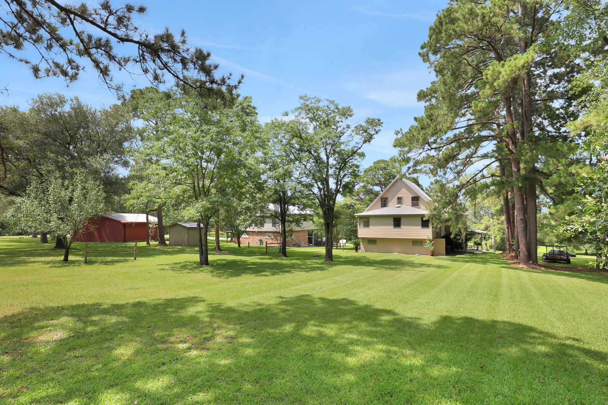 780 Hickory Ridge Drive Coldspring, TX 77331 - Photo 36 of 40 Beautiful back yard with tons of potential