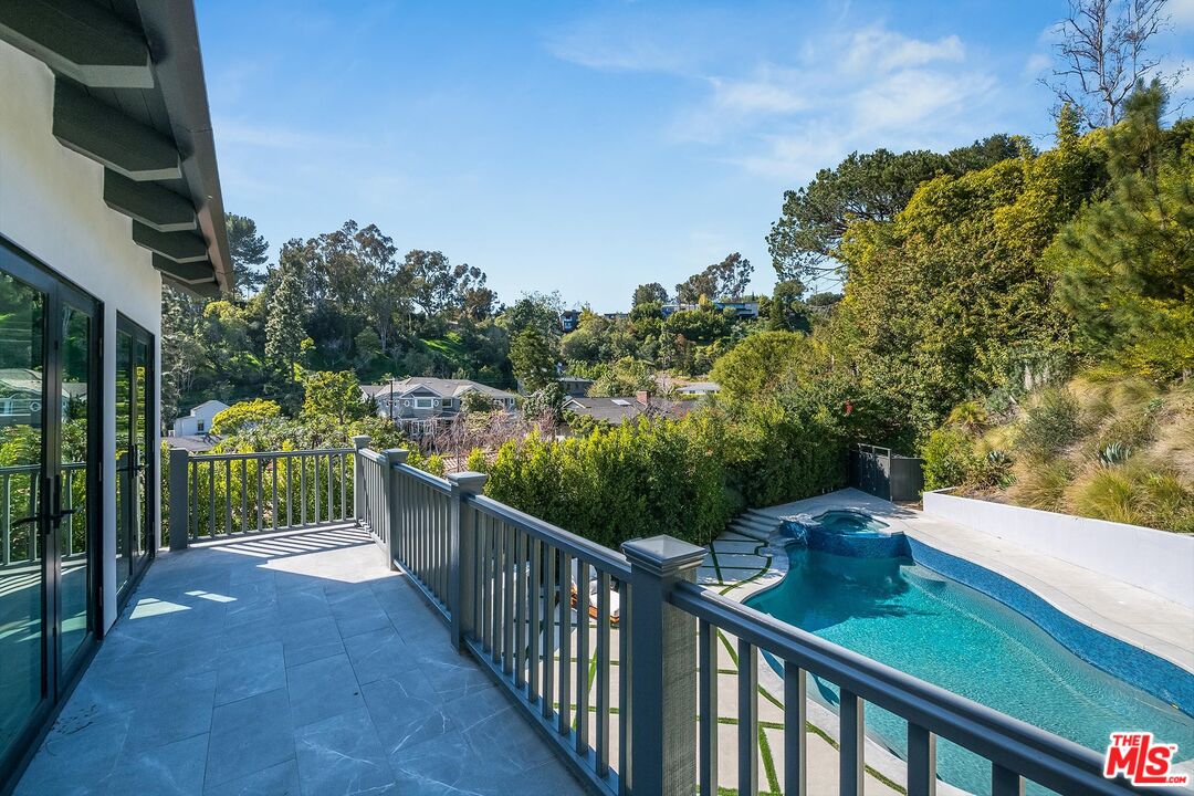 1348 Marinette Road Pacific Palisades, CA 90272 - Photo 41 of 50 a view of a city from a balcony