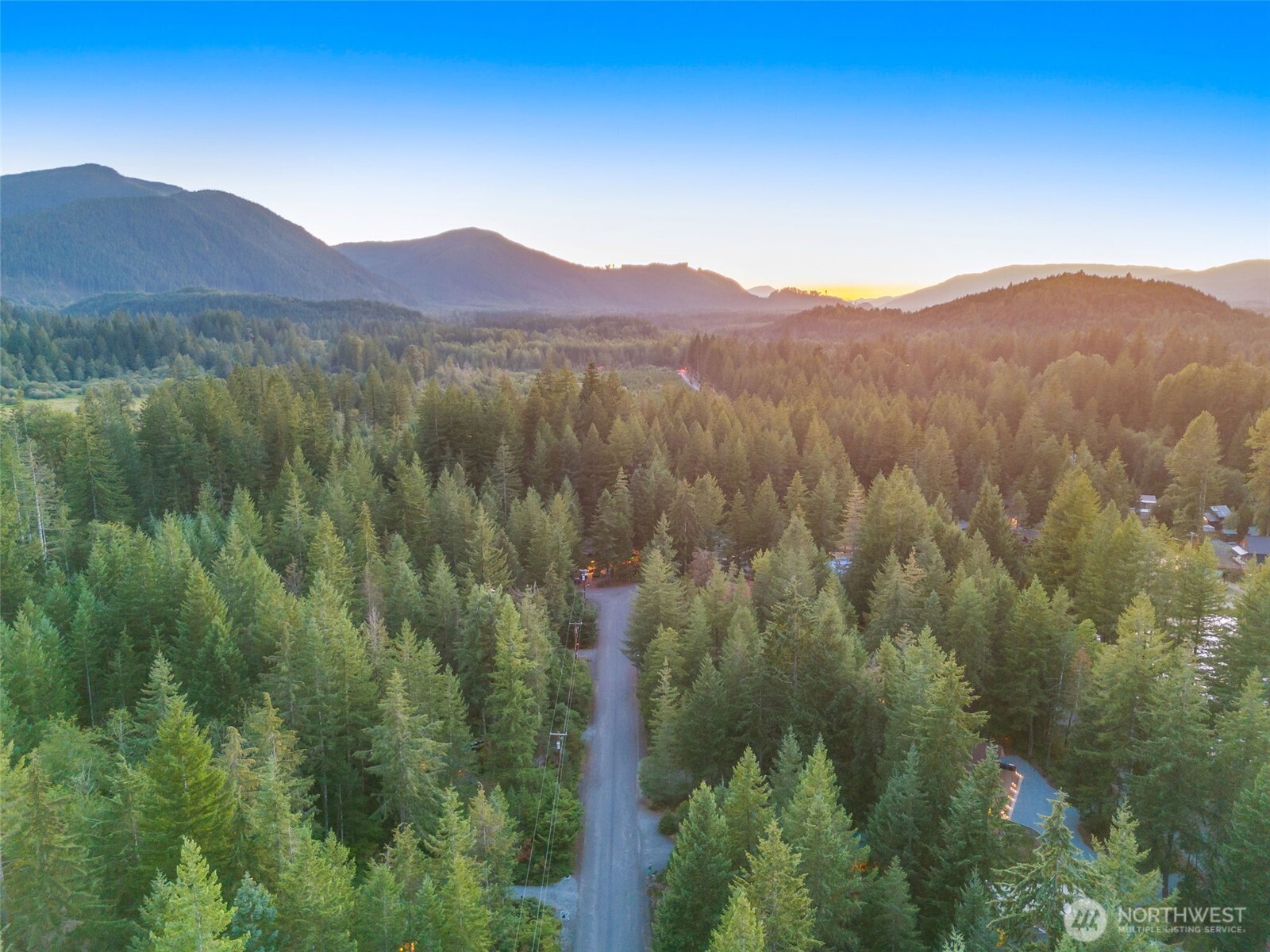 109 Big Creek Road Ashford, WA 98304 - Photo 4 of 15 a view of a town with mountains in the background