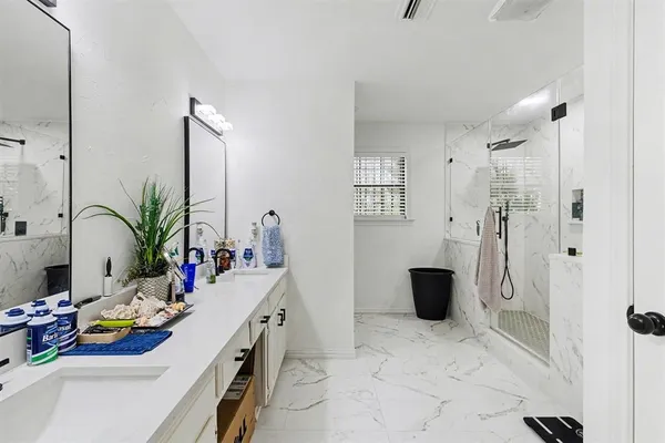 a view of a storage and utility room