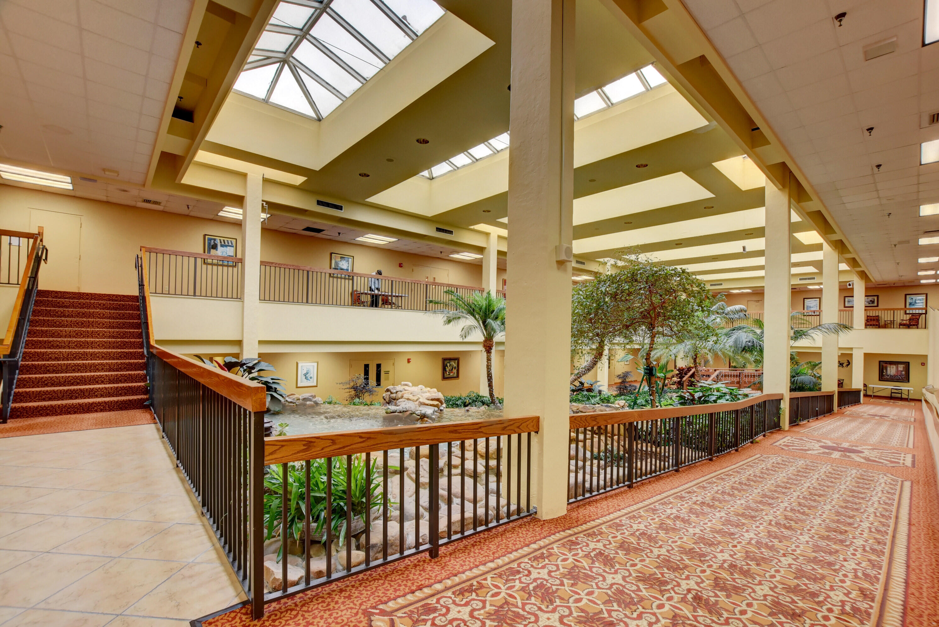 7076 Huntington Lane, Unit 507 Delray Beach, FL 33446 - Photo 29 of 48 a view of a porch with wooden floor