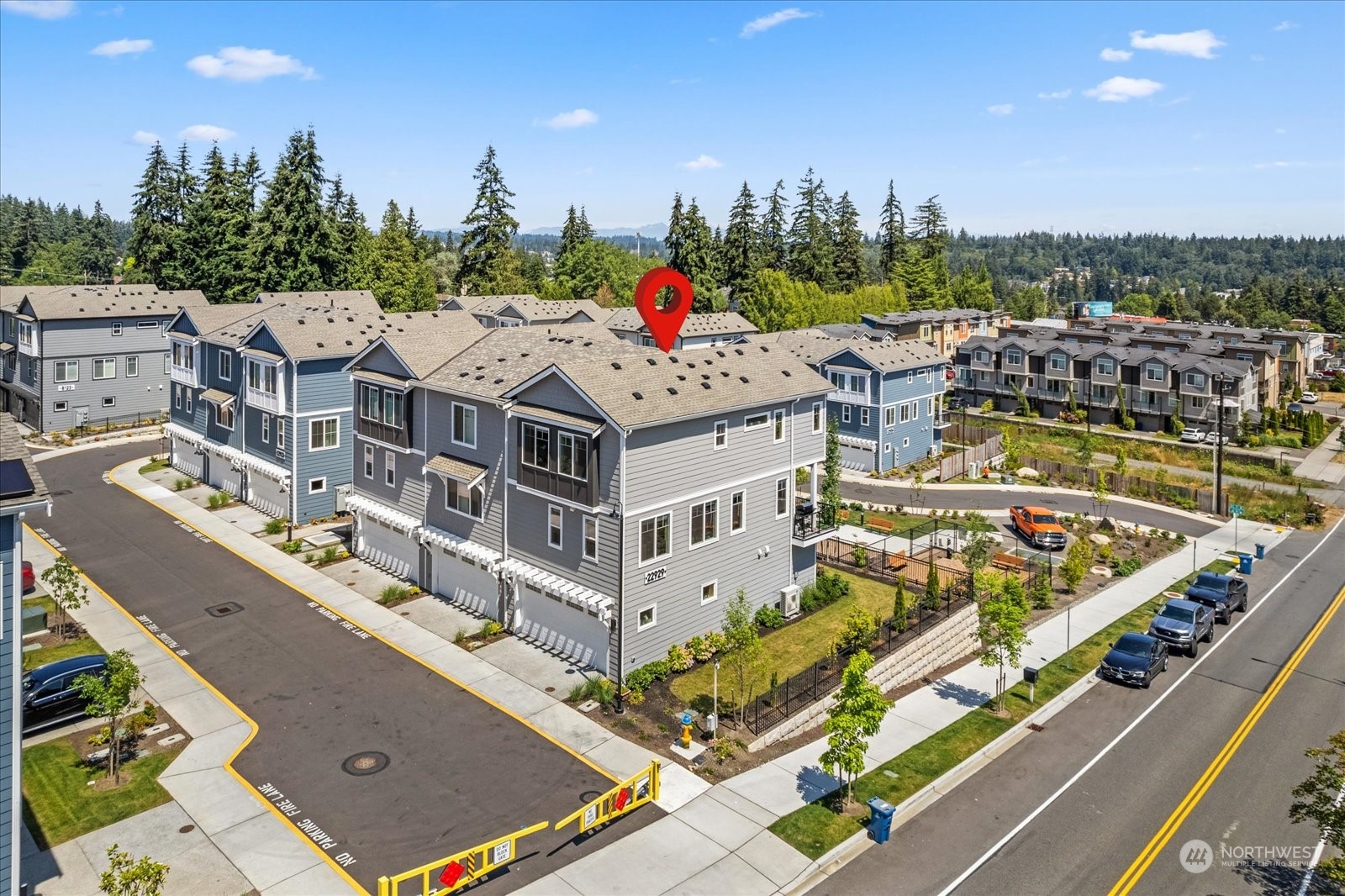 22929 80th Place West, Unit C Edmonds, WA 98026 - Photo 30 of 36 a view of a city with tall buildings