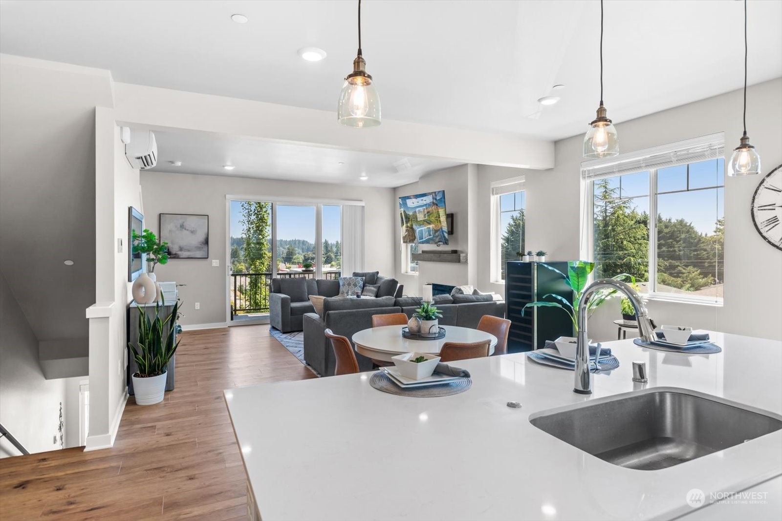 22929 80th Place West, Unit C Edmonds, WA 98026 - Photo 10 of 36 a living room with furniture window and wooden floor