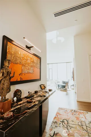 a very nice looking room with a bed