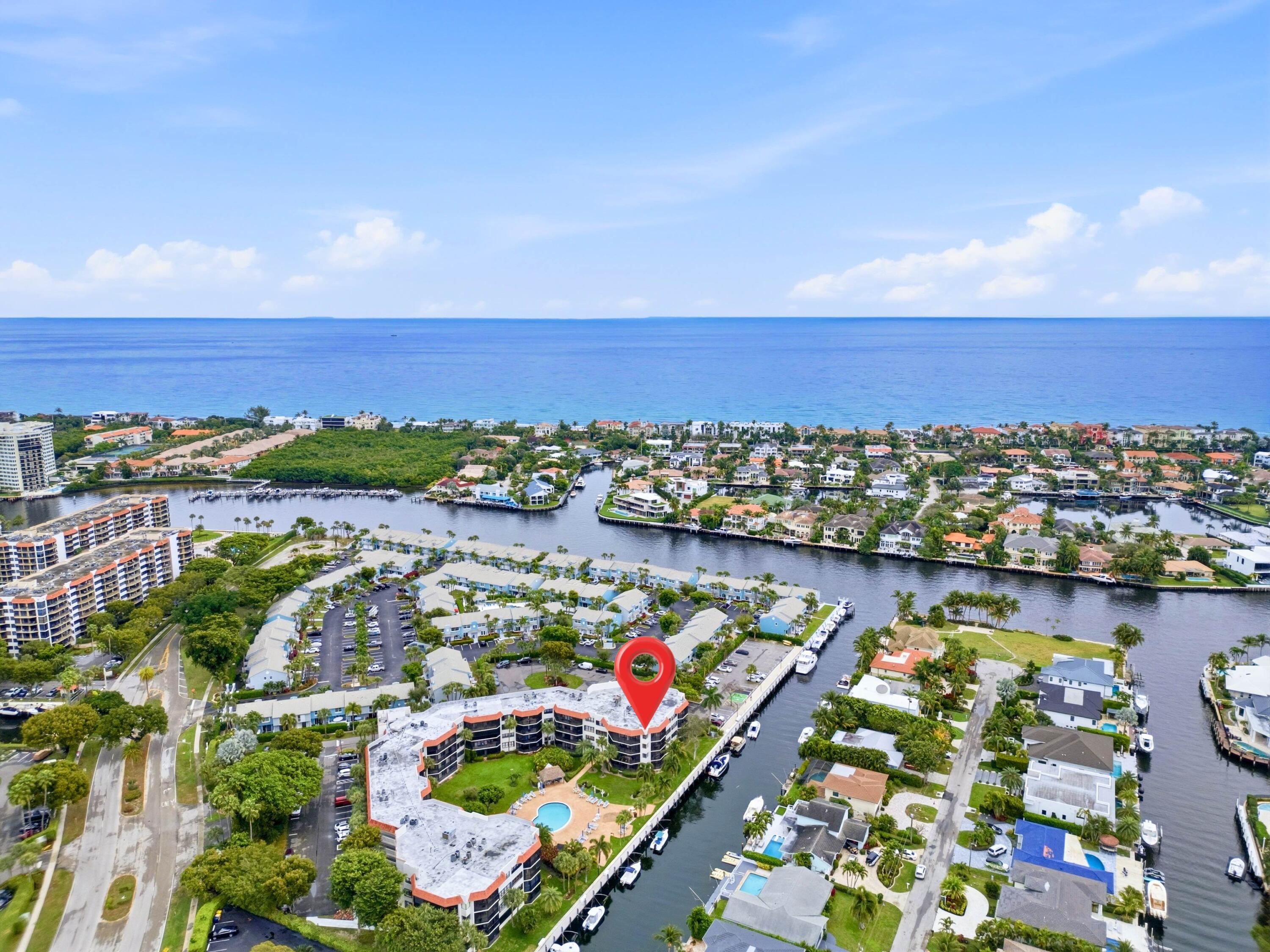 800 Jeffery Street, Unit 102 Boca Raton, FL 33487 - Photo 19 of 24 Panoramic to East - Ocean