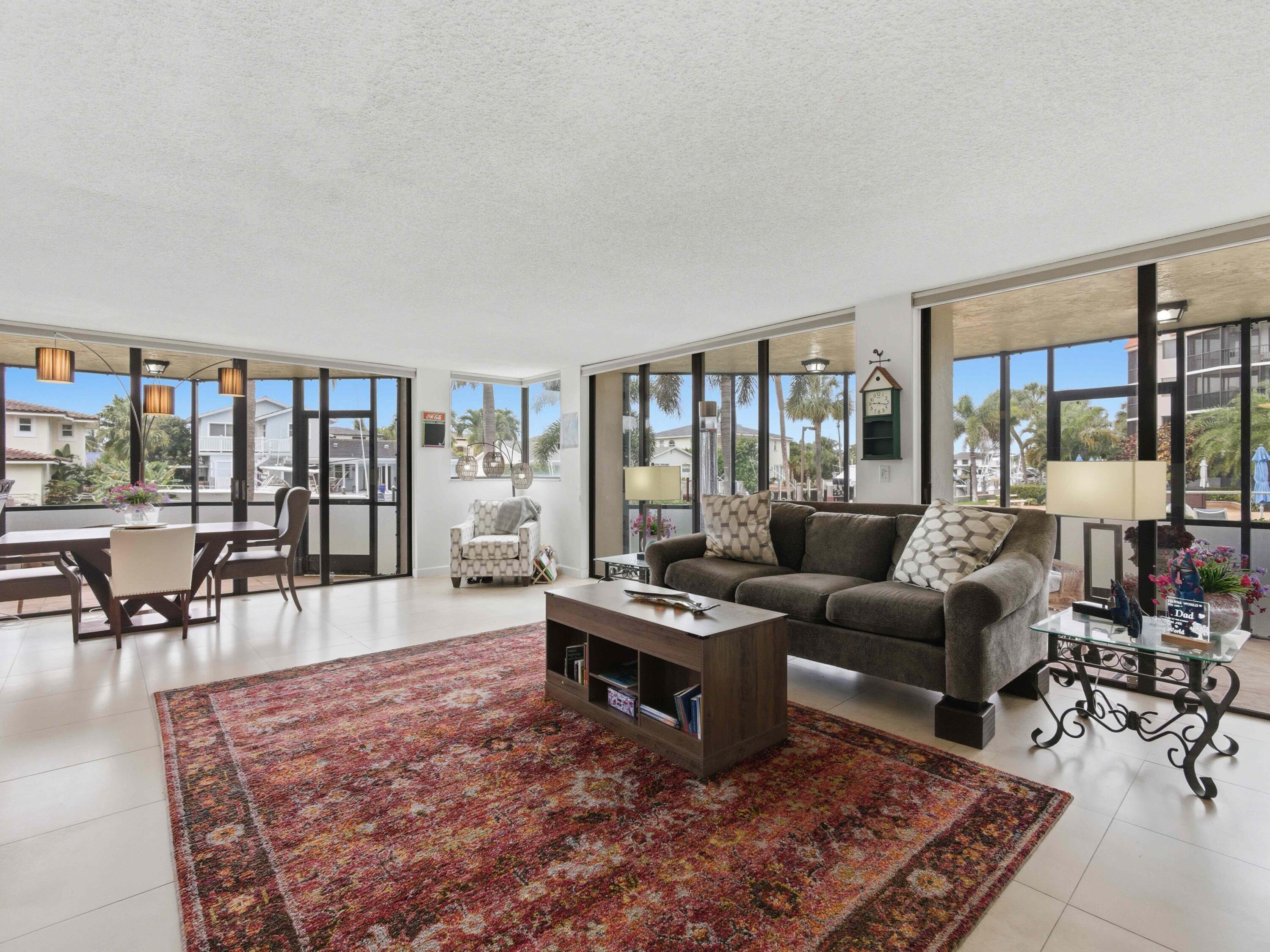 800 Jeffery Street, Unit 102 Boca Raton, FL 33487 - Photo 6 of 24 Living Room with Waterviews