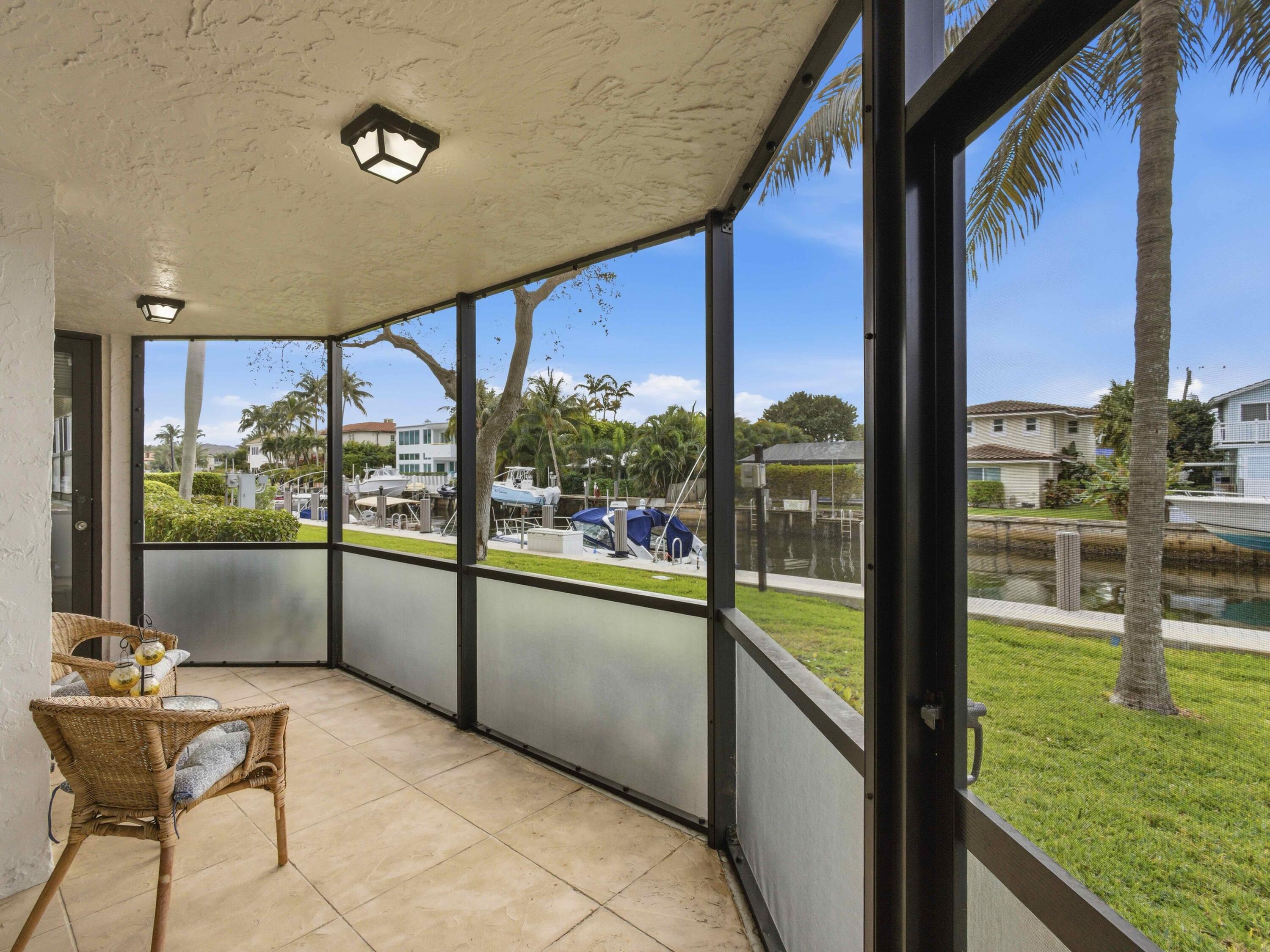 800 Jeffery Street, Unit 102 Boca Raton, FL 33487 - Photo 10 of 24 1 of 2 Screened Terraces