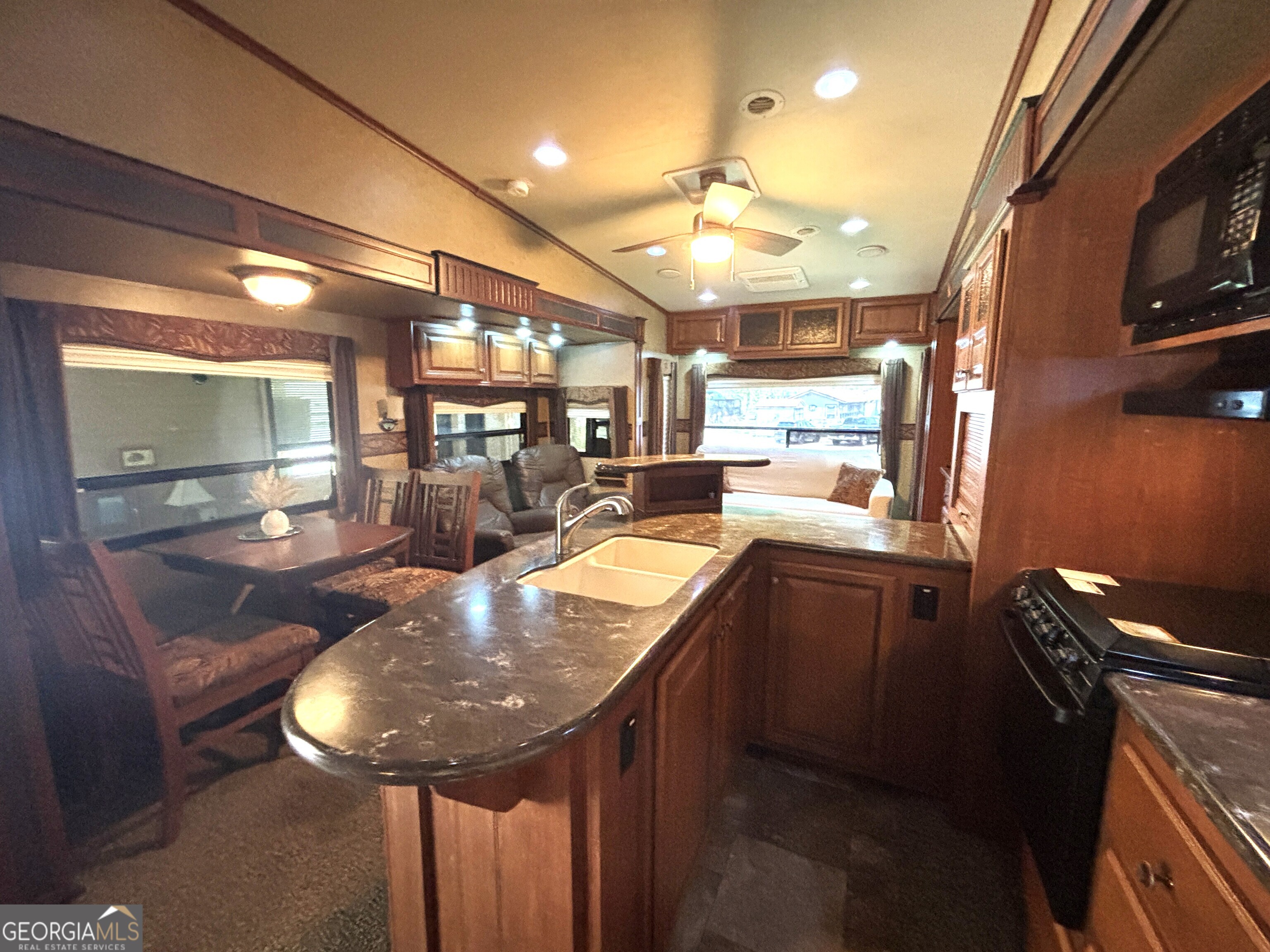 101 Bridge Loop Drive Cleveland, GA 30528 - Photo 16 of 93 a kitchen with granite countertop lots of counter top space