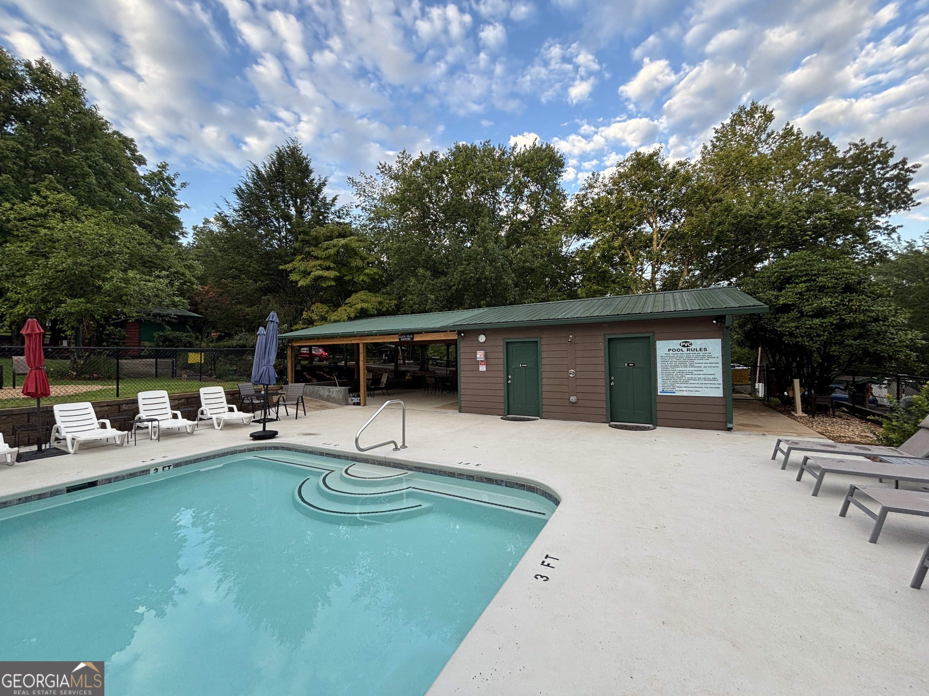 101 Bridge Loop Drive Cleveland, GA 30528 - Photo 80 of 93 a house view with a sitting space and garden