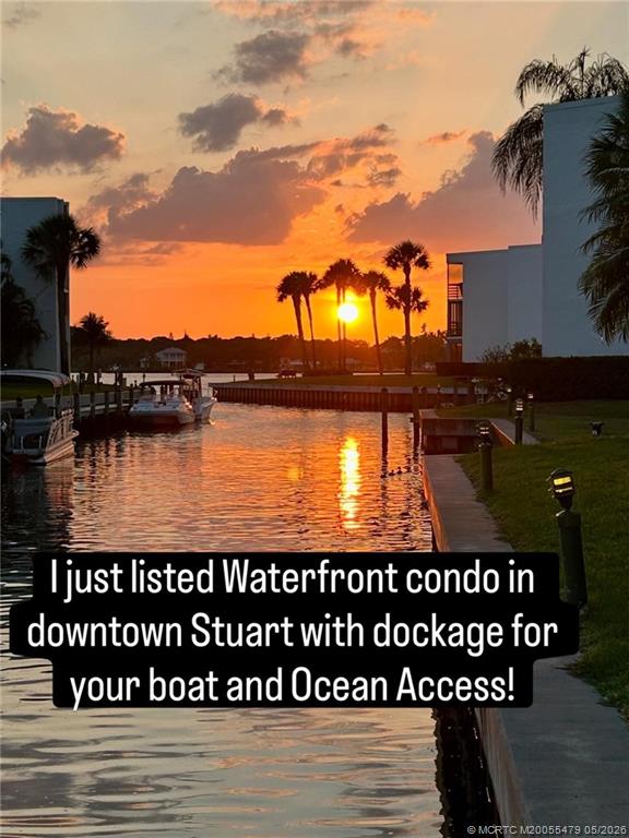 1950 Southwest Palm City Road, Unit 2102 Stuart, FL 34994 - Photo 49 of 55 a view of a lake