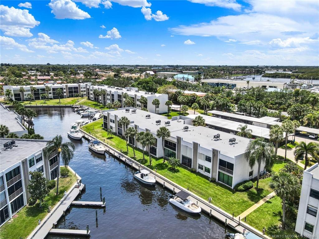 1950 Southwest Palm City Road, Unit 2102 Stuart, FL 34994 - Photo 9 of 55 a view of a city from a terrace