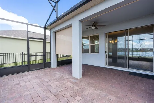 a view of a back yard of the house