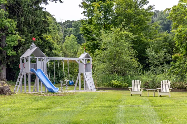 a view of a house with pool