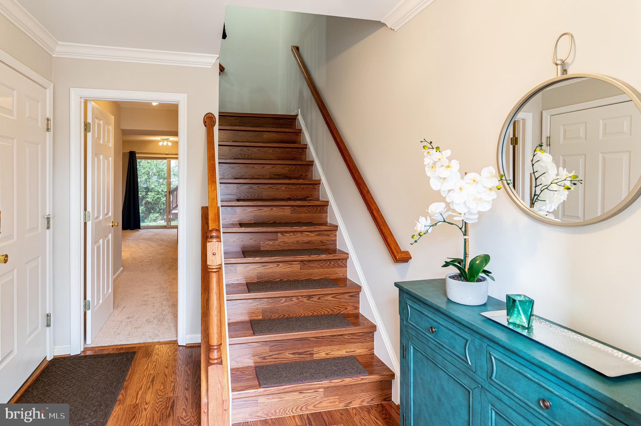 Foyer + Garage Entry