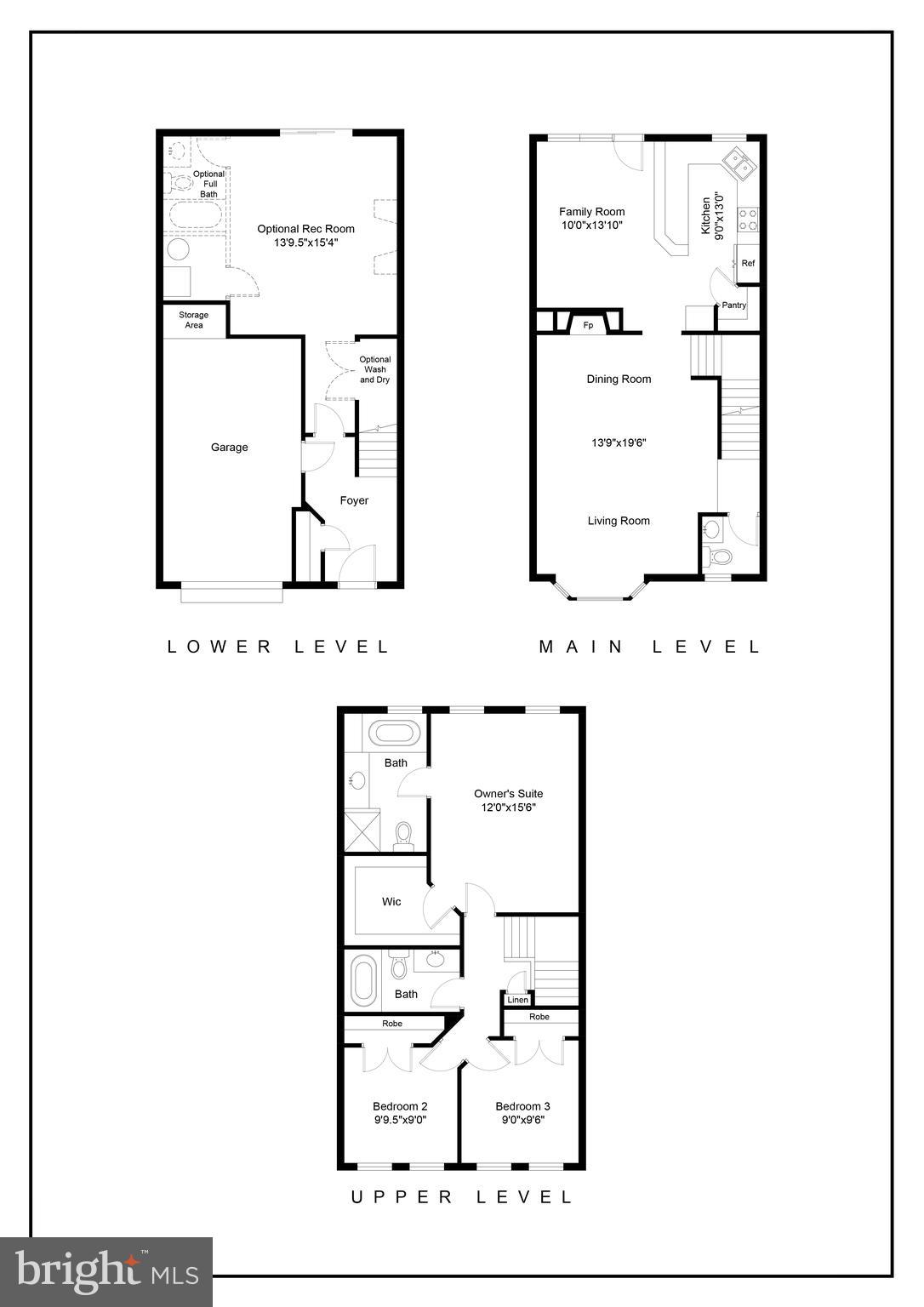 11004 Hemingway Court Silver Spring, MD 20902 - Photo 23 of 23 11004 Hemingway Ct Floorplans