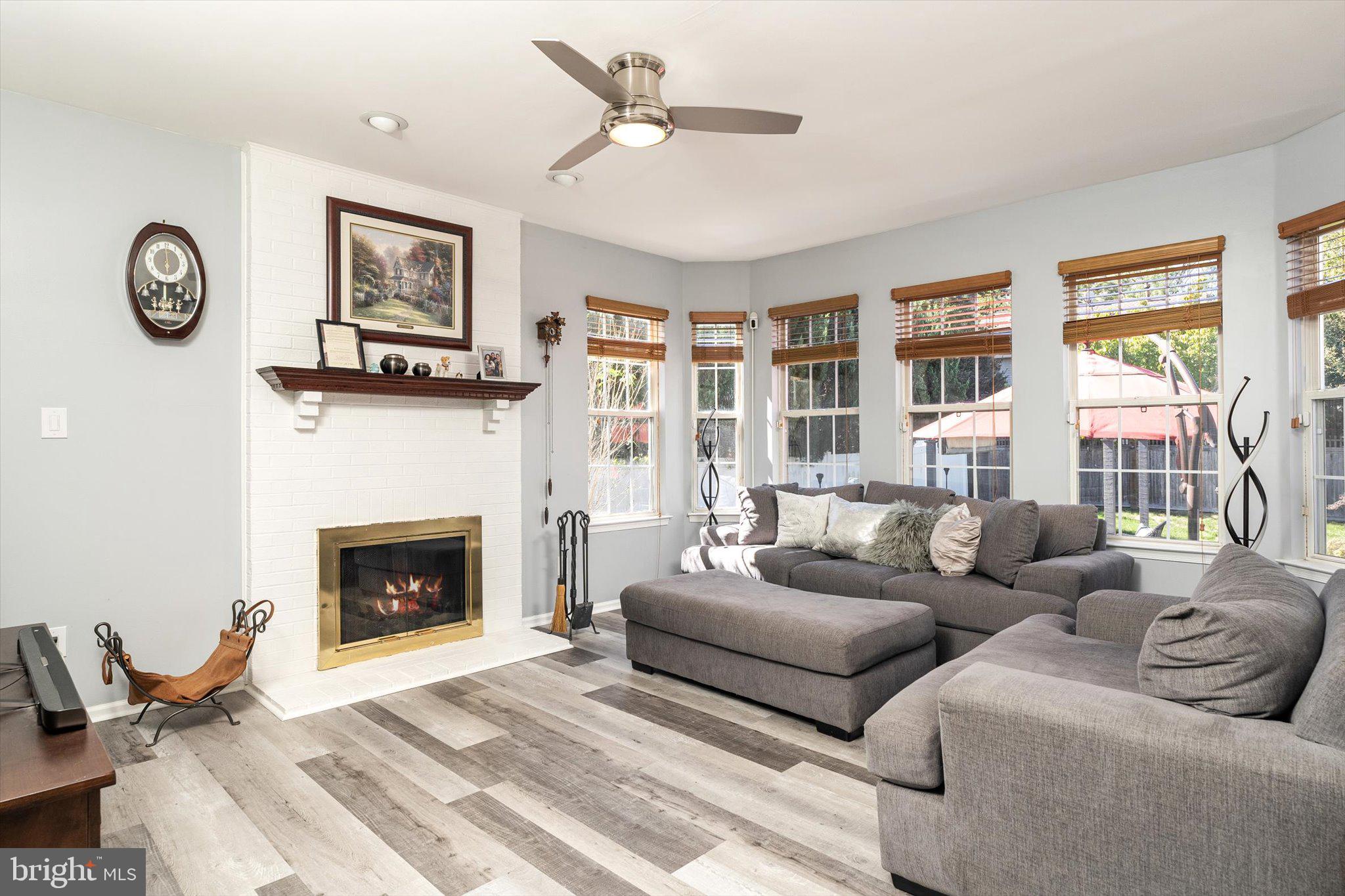 4 Wendover Road East Windsor, NJ 08520 - Photo 13 of 65 Family room w/wood-burning FP