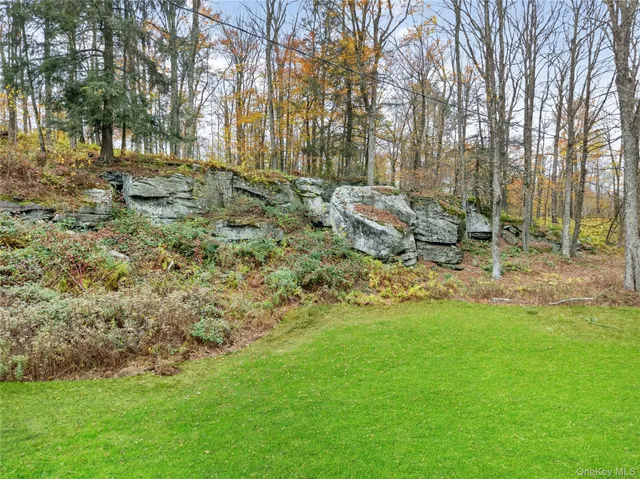 a view of an outdoor space and yard