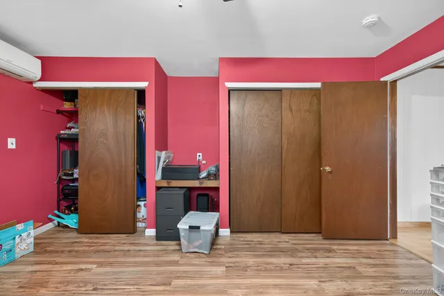 a view of a storage room with utility