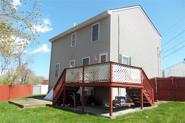 45 Beach Fall River Ma Fall River, MA 02721 - Photo 15 of 18 a view of backyard with deck and garden