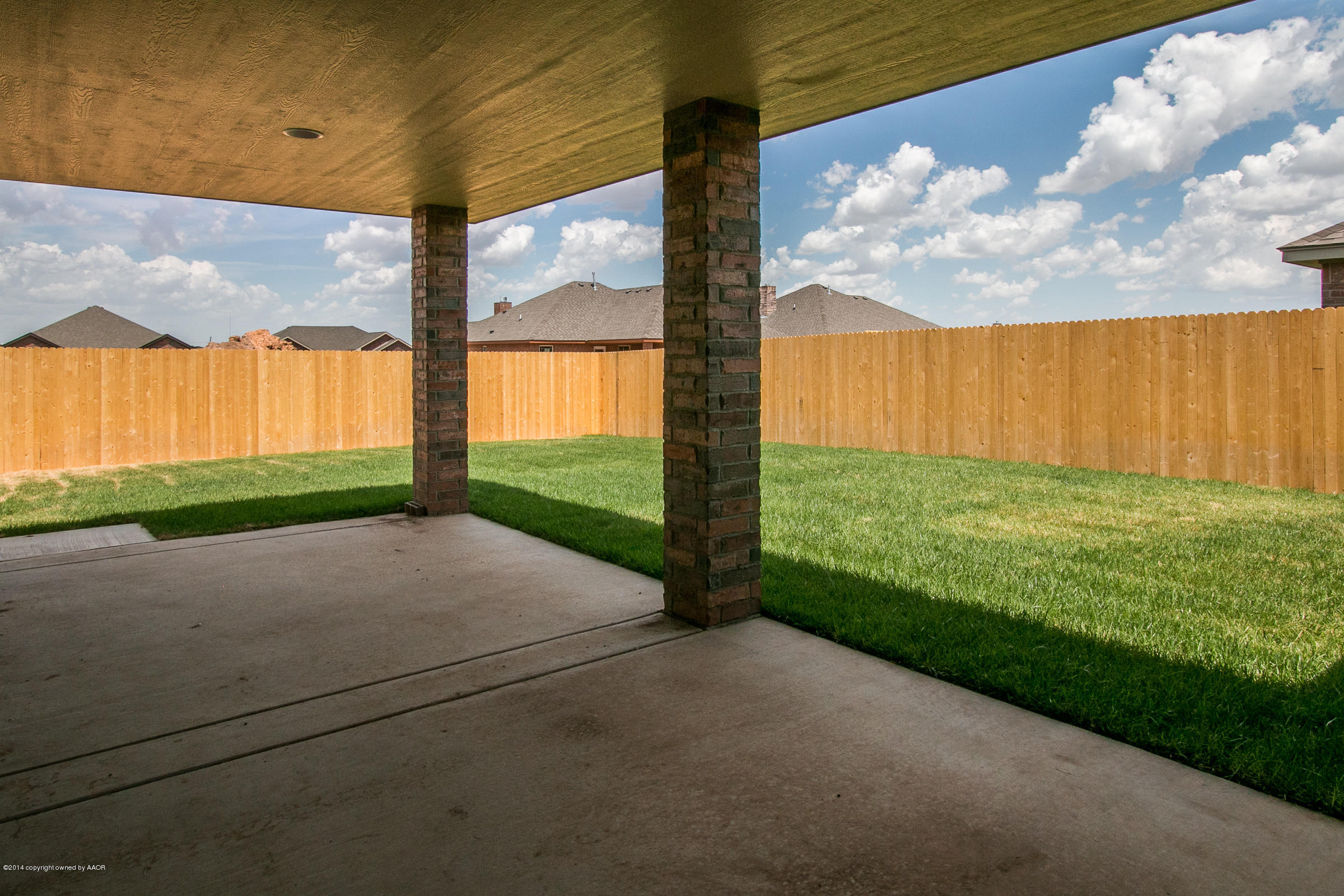 3906 Arden Road Amarillo, TX 79118 - Photo 20 of 22 a view of an outdoor space and yard