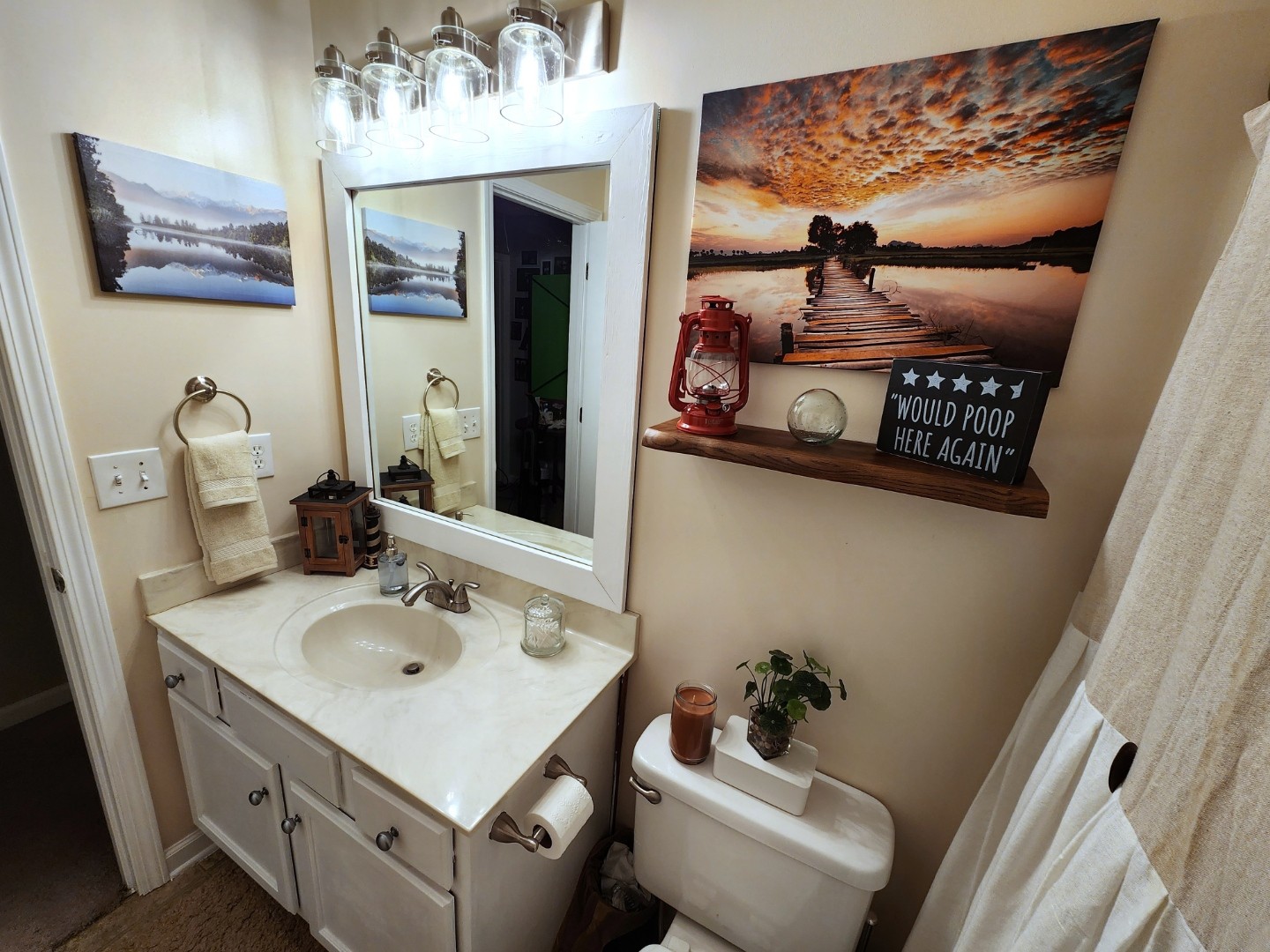 1049 Woodall Road Lebanon, TN 37090 - Photo 27 of 41 a bathroom with a sink mirror and toilet