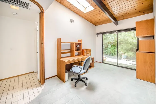 a front view of a house with a garage